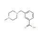 3-(4-Methyl-piperazin-1-ylmethyl)benzoic acid (CAS 514209-42-8) - chemical structure image