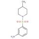 3-(4-Methyl-piperidine-1-sulfonyl)-phenylamine (CAS 436091-54-2) - chemical structure image