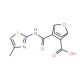 3-(4-Methyl-thiazol-2-ylcarbamoyl)-7-oxa-bicyclo[2.2.1]hept-5-ene-2-carboxylic acid - chemical structure image