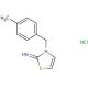 3-(4-methylbenzyl)-1,3-thiazol-2(3H)-imine hydrochloride - chemical structure image
