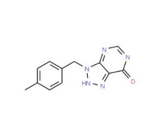 3-(4-Methylbenzyl)-3H-[1,2,3]triazolo-[4,5-d]pyrimidin-7-ol - chemical structure image