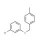 3-(4-Methylbenzyloxy)bromobenzene (CAS 845866-54-8) - chemical structure image