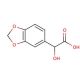 3,4-(Methylenedioxy)mandelic acid (CAS 27738-46-1) - chemical structure image