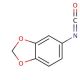 3,4-(Methylenedioxy)phenyl isocyanate (CAS 69922-28-7) - chemical structure image