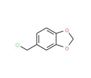 3,4-Methylenedioxybenzyl chloride (CAS 20850-43-5) - chemical structure image