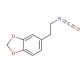 3,4-Methylenedioxyphenethyl isocyanate (CAS 62334-09-2) - chemical structure image