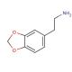 3,4-(Methylenedioxyphenyl)ethylamine (CAS 1484-85-1) - chemical structure image