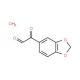 3,4-Methylenedioxyphenylglyoxal hydrate (CAS 362609-92-5) - chemical structure image