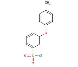 3-(4-Methylphenoxy)benzenesulphonyl chloride - chemical structure image