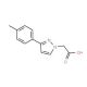 [3-(4-Methylphenyl)-1H-pyrazol-1-yl]acetic acid - chemical structure image