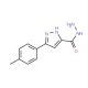 3-(4-methylphenyl)-1H-pyrazole-5-carbohydrazide - chemical structure image