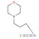 3-(4-Morpholino)propyl isothiocyanate (CAS 32813-50-6) - chemical structure image