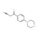 3-(4-Morpholinophenyl)-3-oxopropanenitrile (CAS 887591-40-4) - chemical structure image