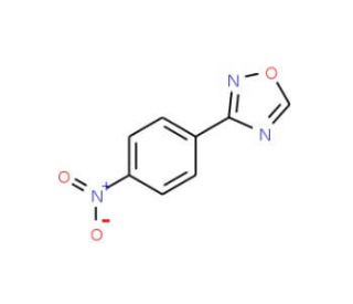 3-(4-nitrophenyl)-1,2,4-oxadiazole - chemical structure image