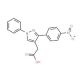 [3-(4-nitrophenyl)-1-phenyl-1H-pyrazol-4-yl]acetic acid - chemical structure image