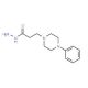 3-(4-Phenyl-piperazin-1-yl)-propionic acid hydrazide - chemical structure image