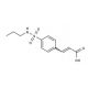 3-[4-(propylsulfamoyl)phenyl]prop-2-enoic acid (CAS 926248-32-0) - chemical structure image