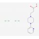 3-[4-(pyridin-2-yl)piperazin-1-yl]propanoic acid dihydrochloride - chemical structure image