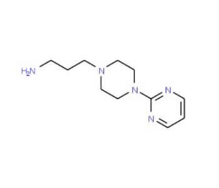 3-(4-pyrimidin-2-ylpiperazin-1-yl)propan-1-amine (CAS 57648-83-6) - chemical structure image