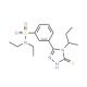 3-(4-sec-Butyl-5-mercapto-4H-[1,2,4]triazol-3-yl)-N,N-diethyl-benzenesulfonamide - chemical structure image