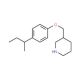 3-{[4-(sec-Butyl)phenoxy]methyl}piperidine - chemical structure image