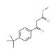 3-(4-tert-Butyl-phenyl)-3-oxo-propionic acid methyl ester (CAS 200280-57-5) - chemical structure image