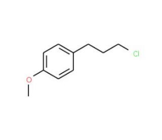 3-(4&prime;-Methoxyphenyl)propyl chloride (CAS 59623-12-0) - chemical structure image
