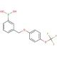 3-[[4′-(Trifluoromethoxy)phenoxy]methyl]phenylboronic acid (CAS 849062-06-2) - chemical structure image