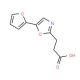 3-[5-(2-furyl)-1,3-oxazol-2-yl]propanoic acid - chemical structure image