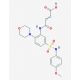3-[5-(4-Methoxy-phenylsulfamoyl)-2-morpholin-4-yl-phenylcarbamoyl]-acrylic acid - chemical structure image