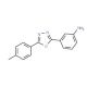 {3-[5-(4-methylphenyl)-1,3,4-oxadiazol-2-yl]phenyl}amine - chemical structure image