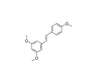 3,5,4&prime;-Trimethoxystilbene (CAS 22255-22-7) - chemical structure image