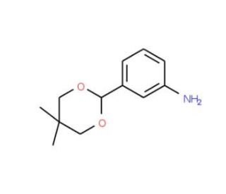 [3-(5,5-dimethyl-1,3-dioxan-2-yl)phenyl]amine - chemical structure image