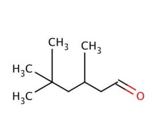 3,5,5-Trimethylhexanal (CAS 5435-64-3) - chemical structure image