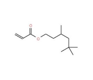 3,5,5-Trimethylhexyl acrylate (CAS 45125-03-9) - chemical structure image