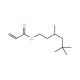 3,5,5-Trimethylhexyl acrylate (CAS 45125-03-9) - chemical structure image