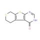 3,5,6,8-tetrahydro-4H-thiopyrano[4′,3′:4,5]thieno[2,3-d]pyrimidin-4-one - chemical structure image