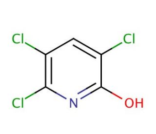 3,5,6-Trichloro-2-pyridinol (CAS 6515-38-4) - chemical structure image