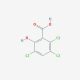 3,5,6-Trichlorosalicylic acid - chemical structure image