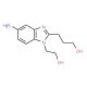 3-[5-Amino-1-(2-hydroxy-ethyl)-1H-benzoimidazol-2-yl]-propan-1-ol - chemical structure image