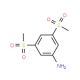 3,5-Bis(methylsulfonyl)aniline (CAS 51859-12-2) - chemical structure image