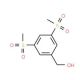 [3,5-Bis(methylsulfonyl)phenyl]methanol (CAS 849924-86-3) - chemical structure image