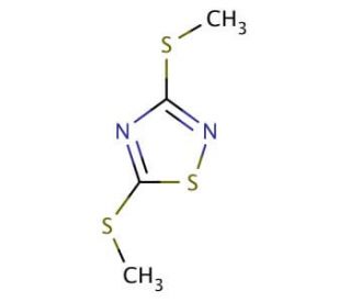 3,5-bis(methylthio)-1,2,4-thiadiazole - chemical structure image