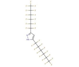 3,5-Bis(perfluorohexyl)pyrazole - chemical structure image