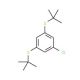 3,5-Bis(tert-butylthio)-1-chlorobenzene (CAS 260968-02-3) - chemical structure image