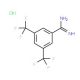 3,5-Bis(trifluoromethyl)benzamidine hydrochloride (CAS 97603-94-6) - chemical structure image