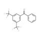 3,5-Bis(trifluoromethyl)benzophenone (CAS 21221-93-2) - chemical structure image