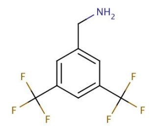3,5-Bis(trifluoromethyl)benzylamine (CAS 85068-29-7) - chemical structure image