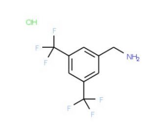 3,5-Bis(trifluoromethyl)benzylaminehydrochloride (CAS 42365-62-8) - chemical structure image