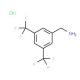 3,5-Bis(trifluoromethyl)benzylaminehydrochloride (CAS 42365-62-8) - chemical structure image